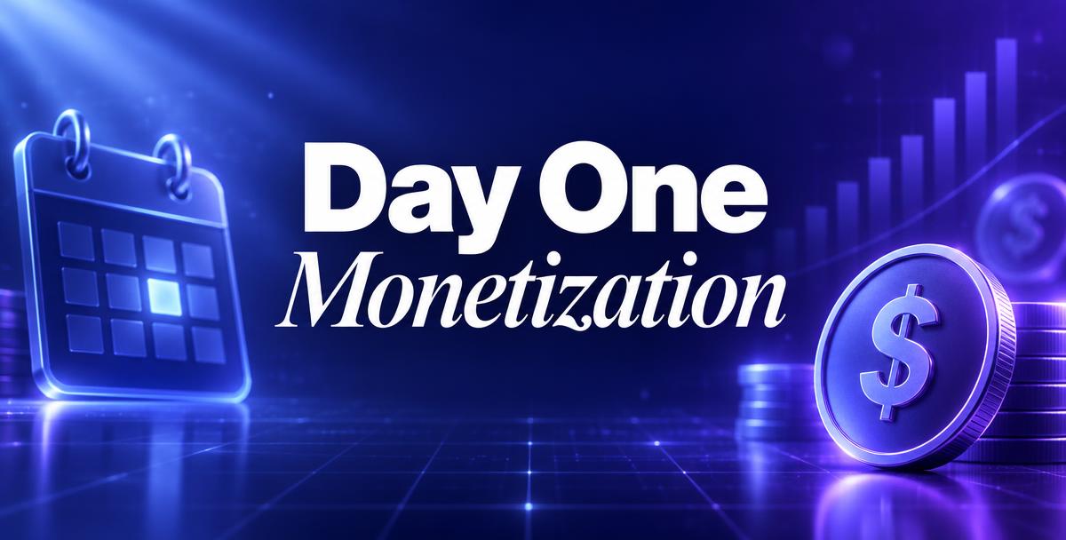 Start Here: The Day-One Monetization Model