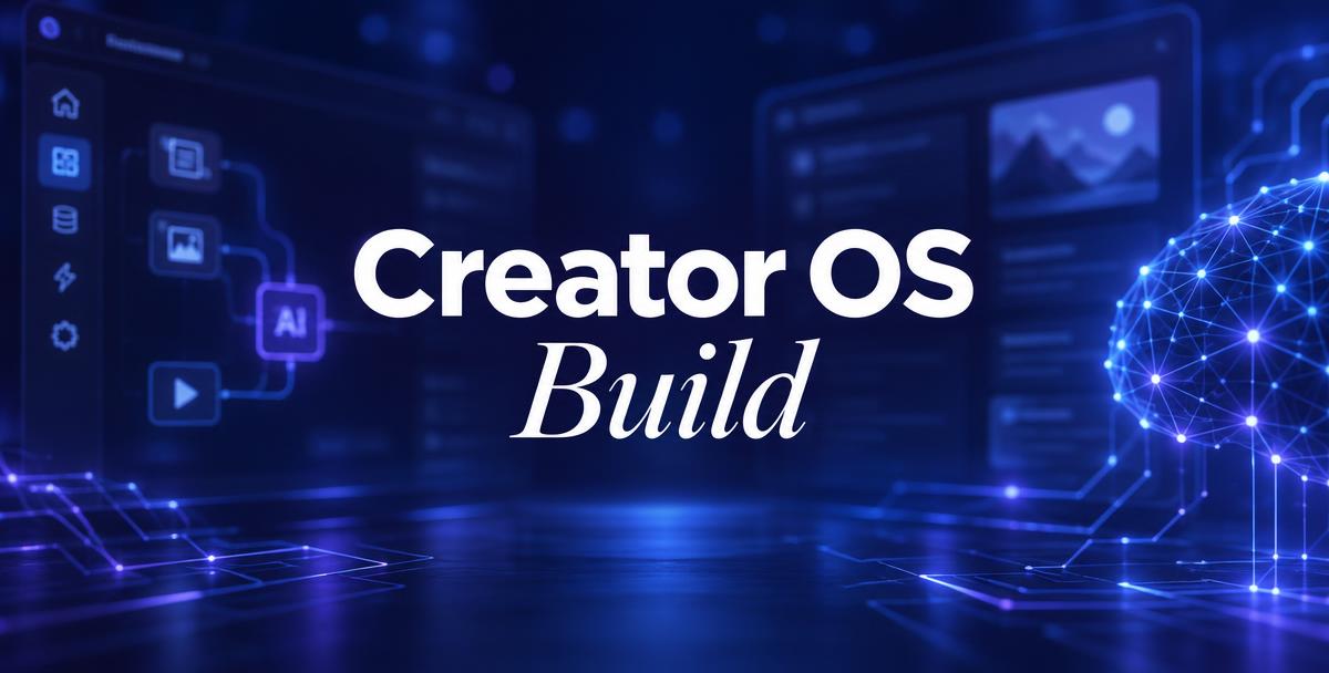 Build Your Creator OS (Base44, Part 1)